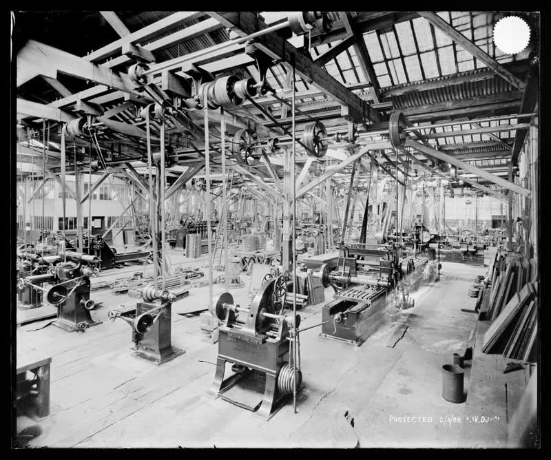 Addington Railway Workshops, Christchurch, 1898