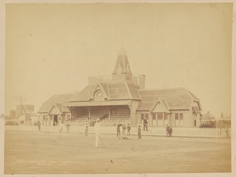 Lancaster Park, Christchurch, 1880