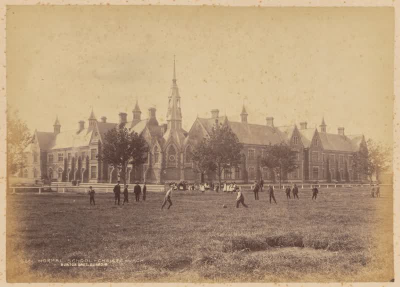 Normal School, Christchurch, 1882