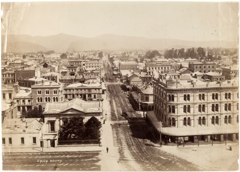 Christchurch, south, 1890