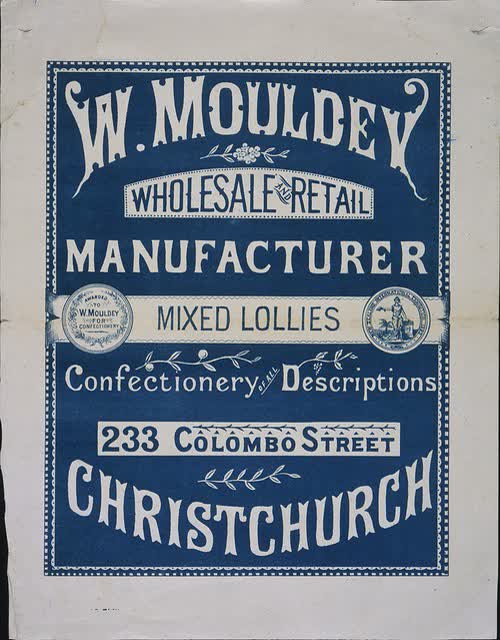 A prizewinning Christchurch confectioner, 1880s, 1885