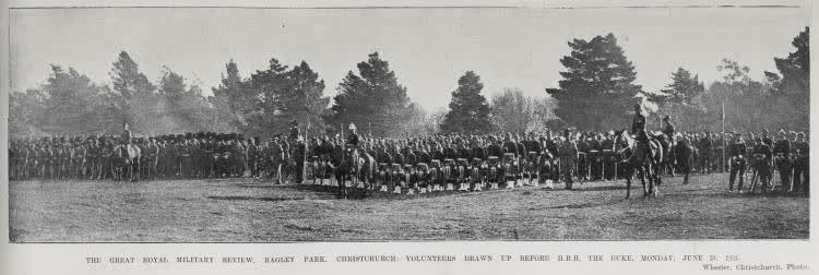 Views of the Royal Visit to New Zealand, 1901