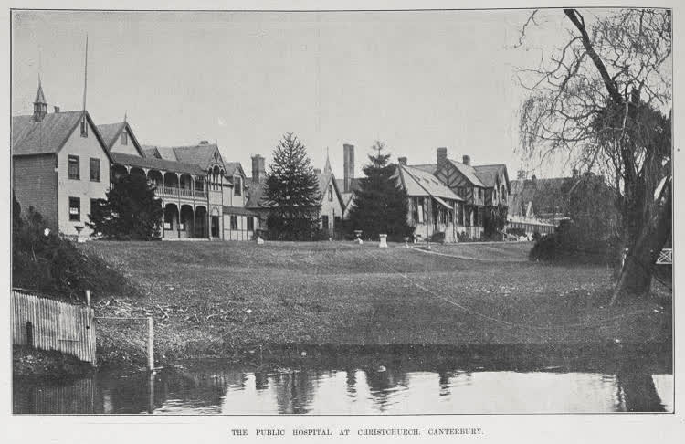 THE PUBLIC HOSPITAL AT CHRISTCHURCH, CANTERBURY, 1904