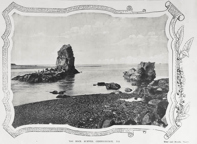 HAG ROCK, SUMMER, CHRISTCHURCH. N.Z., 1904