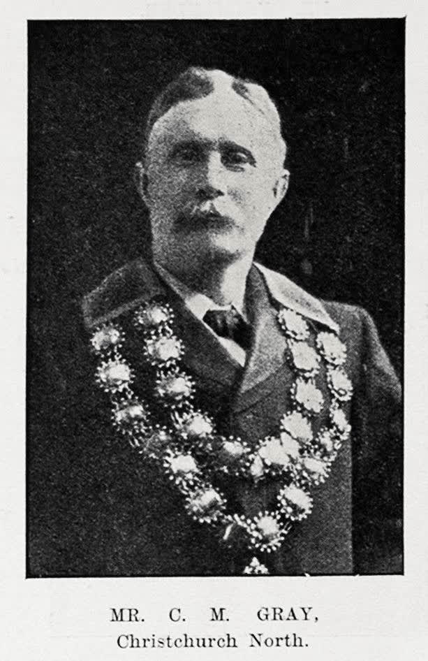 MR. C. M. GRAY, Christchurch North, 1905