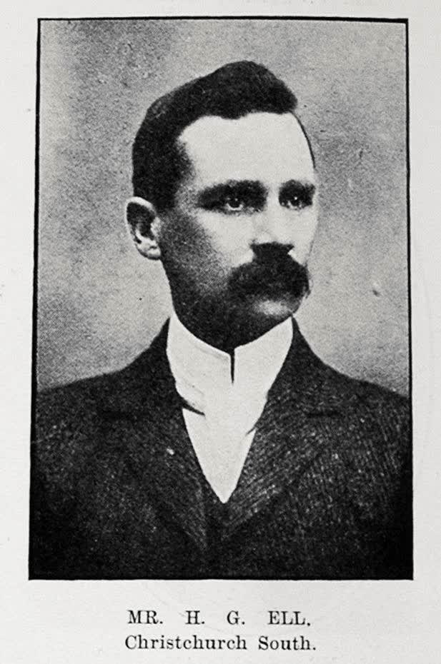 MR. H. G. ELL. Christchurch South, 1905