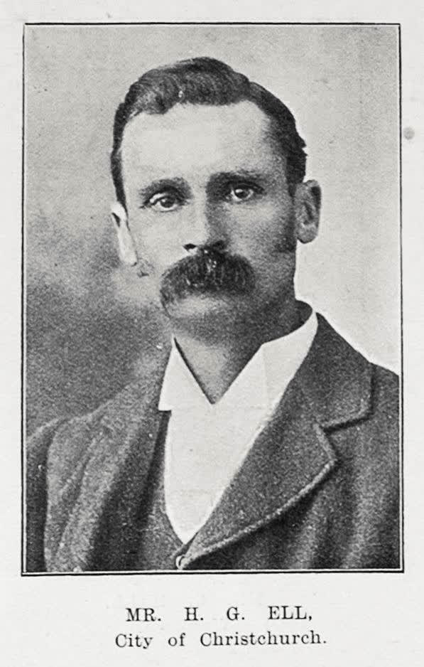 Mr H G Ell, City, of Christchurch, 1902