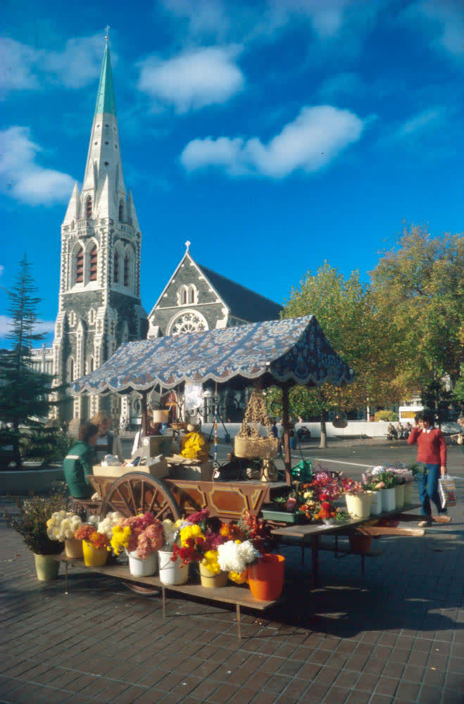 Christchurch Cathedral, Cathedral Square, 1980