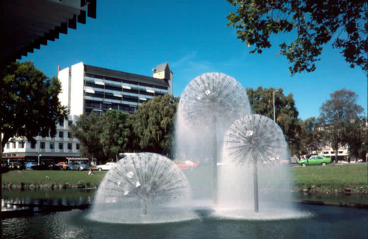 Ferrier Fountain, Christchurch, 1984, 1980
