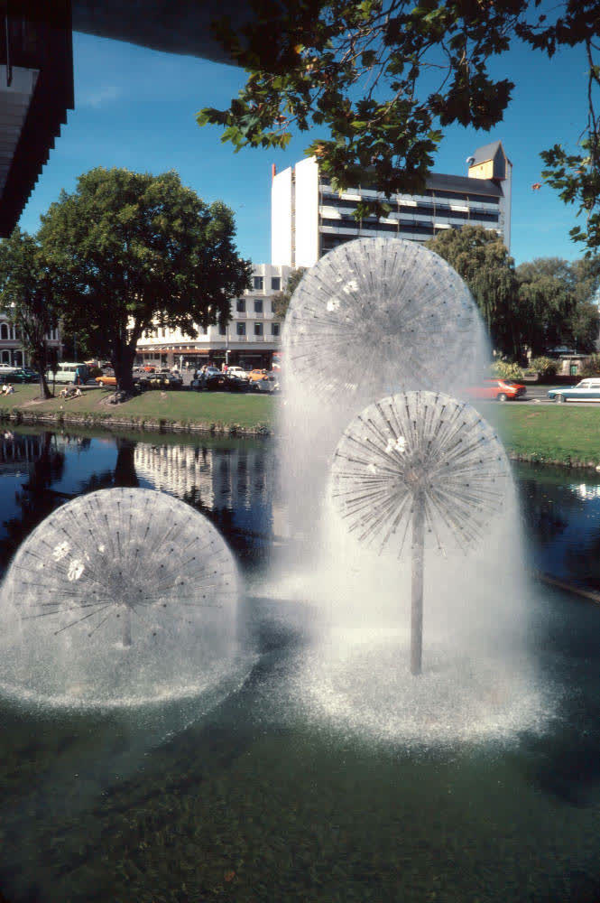 Ferrier Fountain, Christchurch, 1984, 1980
