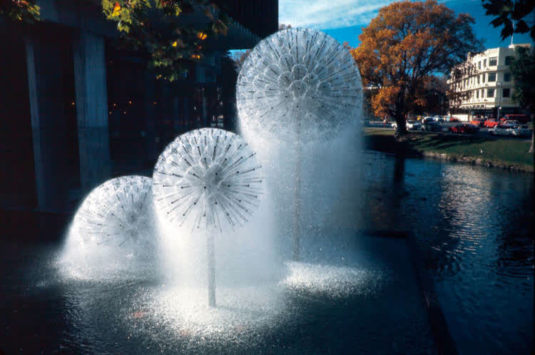 Ferrier Fountain, Christchurch, 1977, 1970