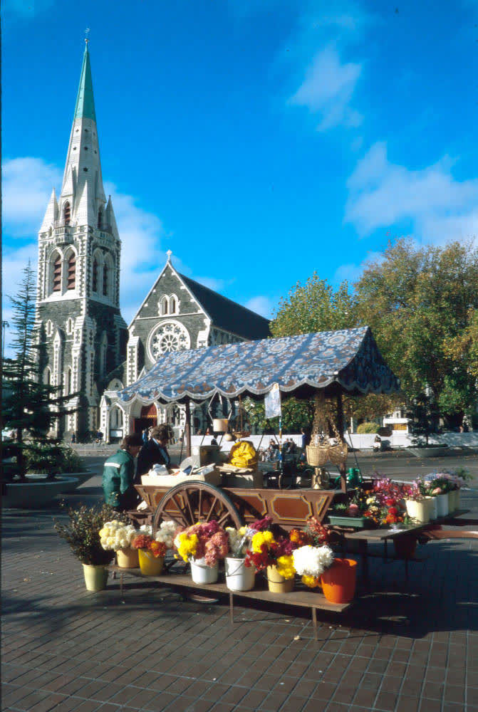Christchurch Cathedral, Cathedral Square, 1980