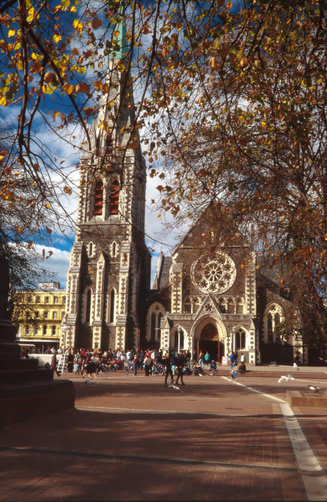 Christchurch Cathedral, Cathedral Square, 1970