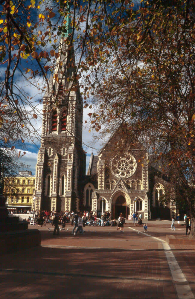 Christchurch Cathedral, Cathedral Square, 1970