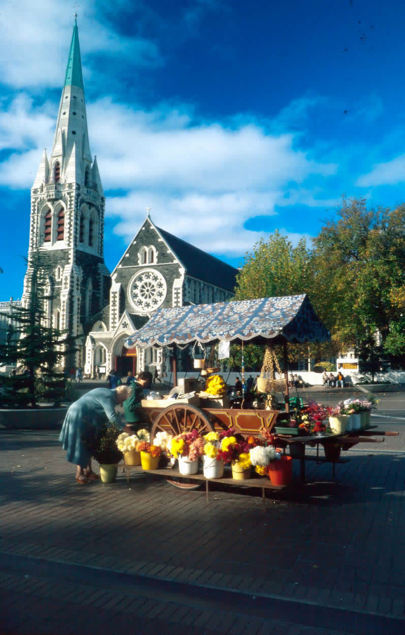 Christchurch Cathedral, Cathedral Square, 1980