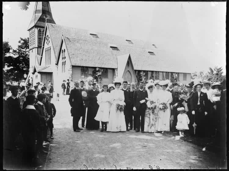 Church of St Luke the Evangelist, Christchurch, 1900