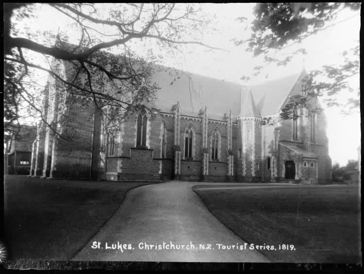 Church of St Luke the Evangelist, Christchurch, 1910