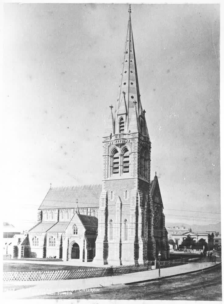 Christchurch Cathedral, 1880