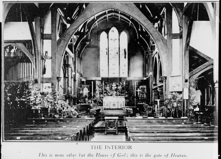 St Michael and All Angels Church, Christchurch, 1900