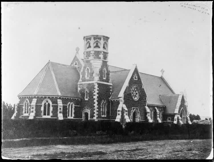 St John the Baptist Church, Latimer Square, Christchurch, 1865, 1865