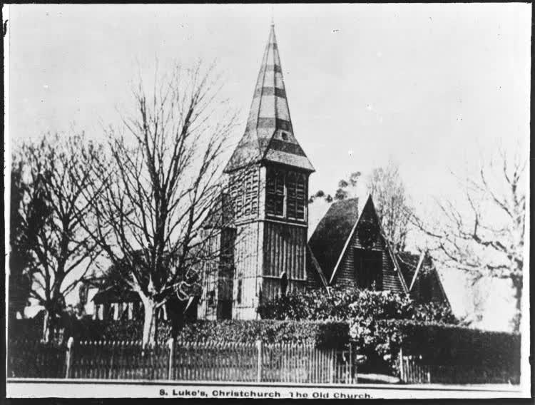 Church of St Luke the Evangelist, Christchurch, 1890