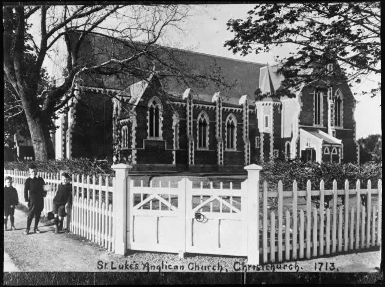Church of St Luke the Evangelist, Christchurch, 1910