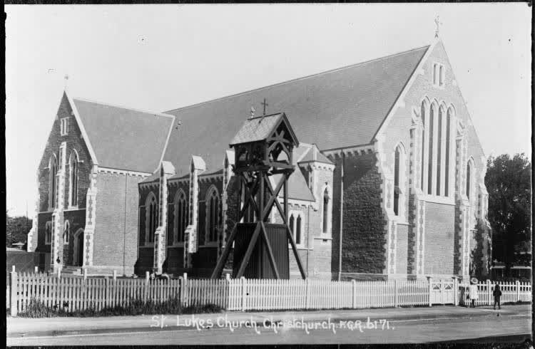Church of St Luke the Evangelist, Christchurch, 1910