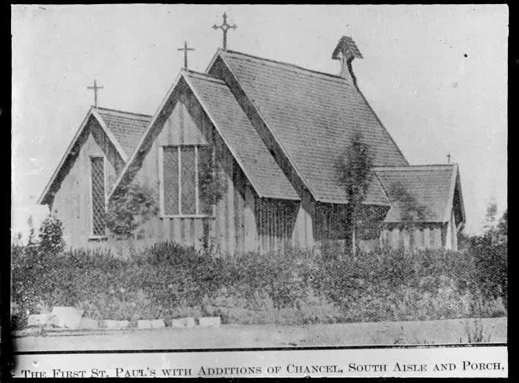 St Paul's Church, Papanui, Christchurch, 1860