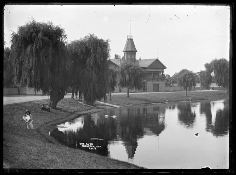The Avon, Christchurch, 1910