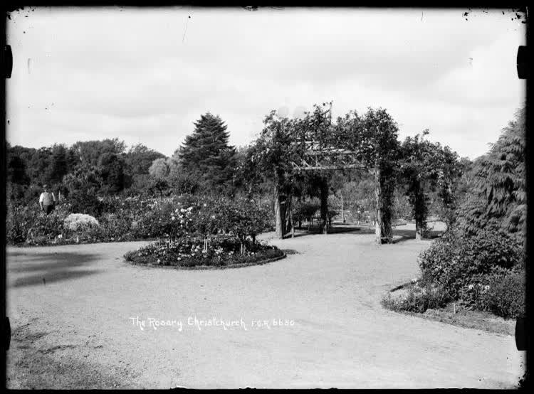 The Rosary, Public Gardens, Christchurch, 1910