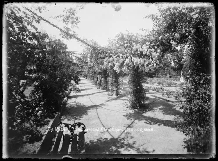 The Rosary, Public Gardens, Christchurch, 1910