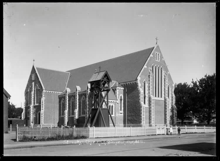 St Luke's Church, Christchurch, 1910
