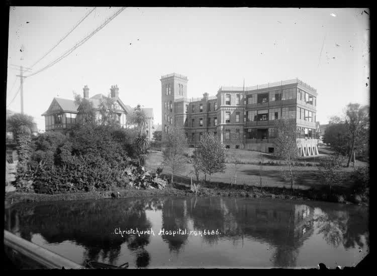 Christchurch Hospital, 1910