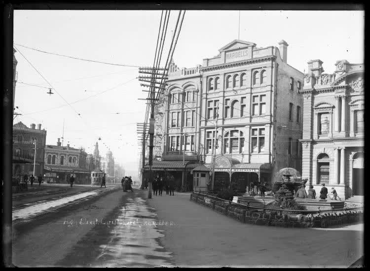 High Street, Christchurch, 1910