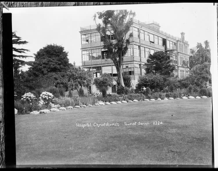 Hospital, Christchurch, 1910
