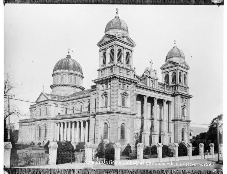 Roman Catholic Cathedral, Christchurch, 1910