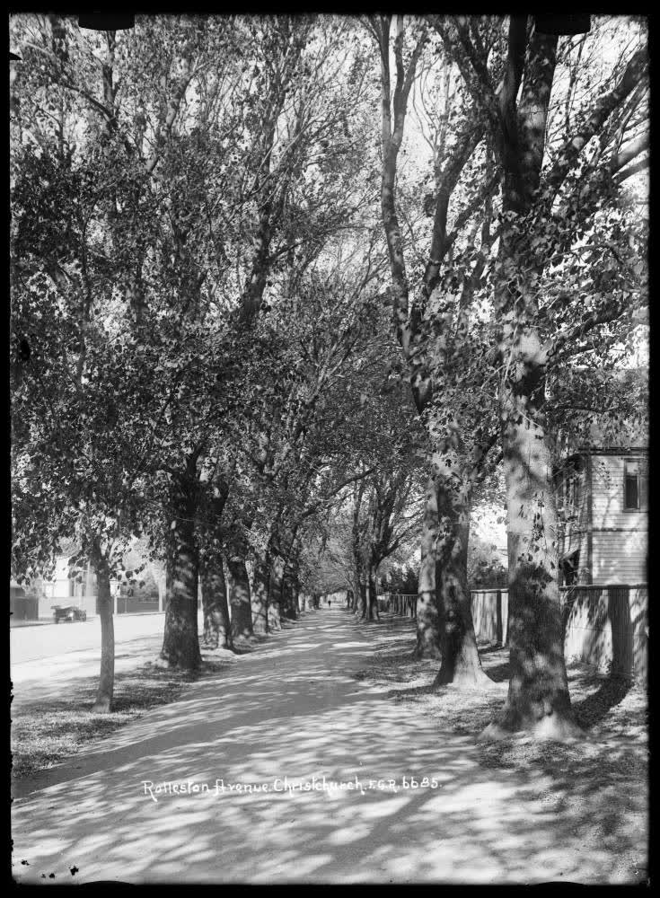 Rolleston Avenue, Christchurch, 1910