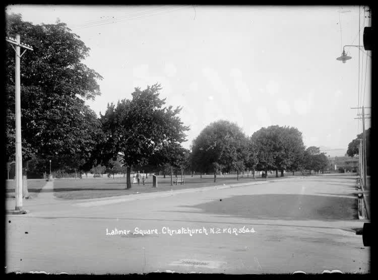 Latimer Square, Christchurch, 1910
