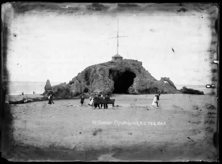 At Sumner, Christchurch, 1910