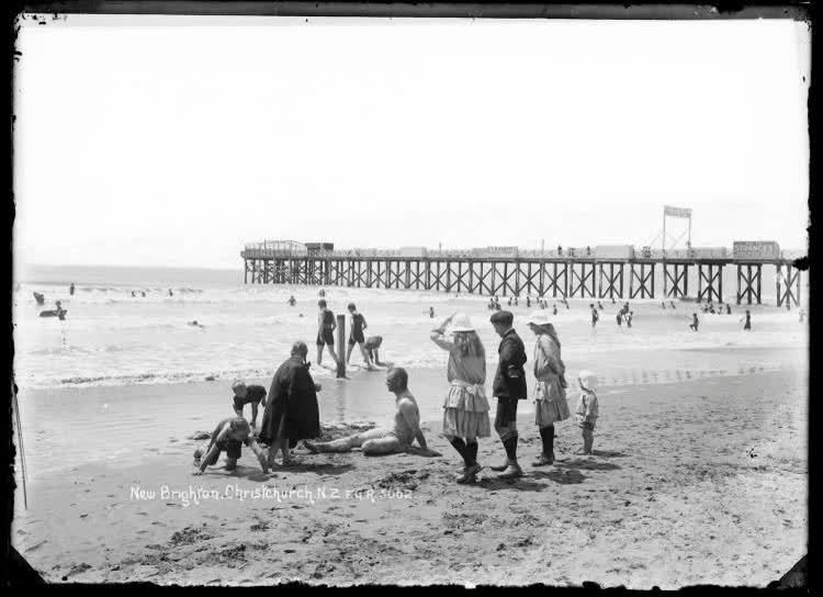 New Brighton, Christchurch, 1910