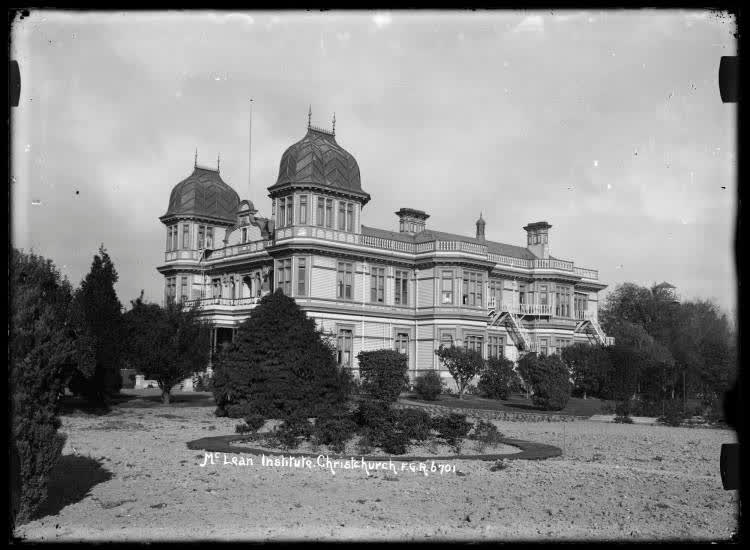 McLean Institute, Christchurch, 1910