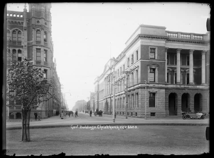 Government Buildings, Christchurch, 1910