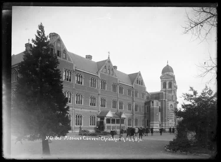 Notre Dames des Missions Convent, Christchurch, 1910