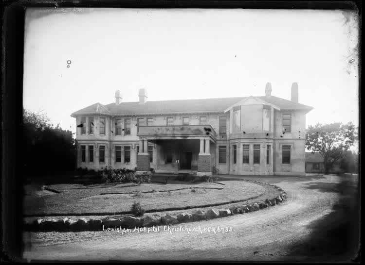 Lewisham Hospital, Christchurch, 1910