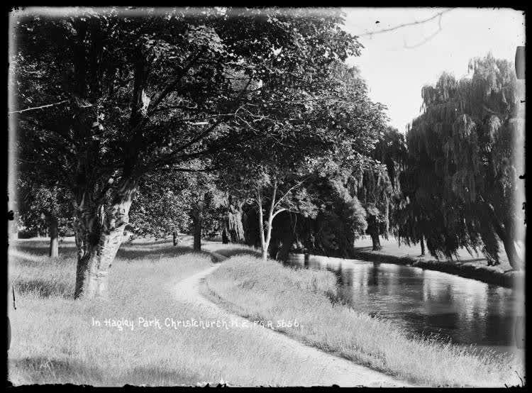 Hagley Park, Christchurch, 1910