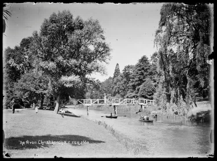 The Avon, Christchurch, 1910
