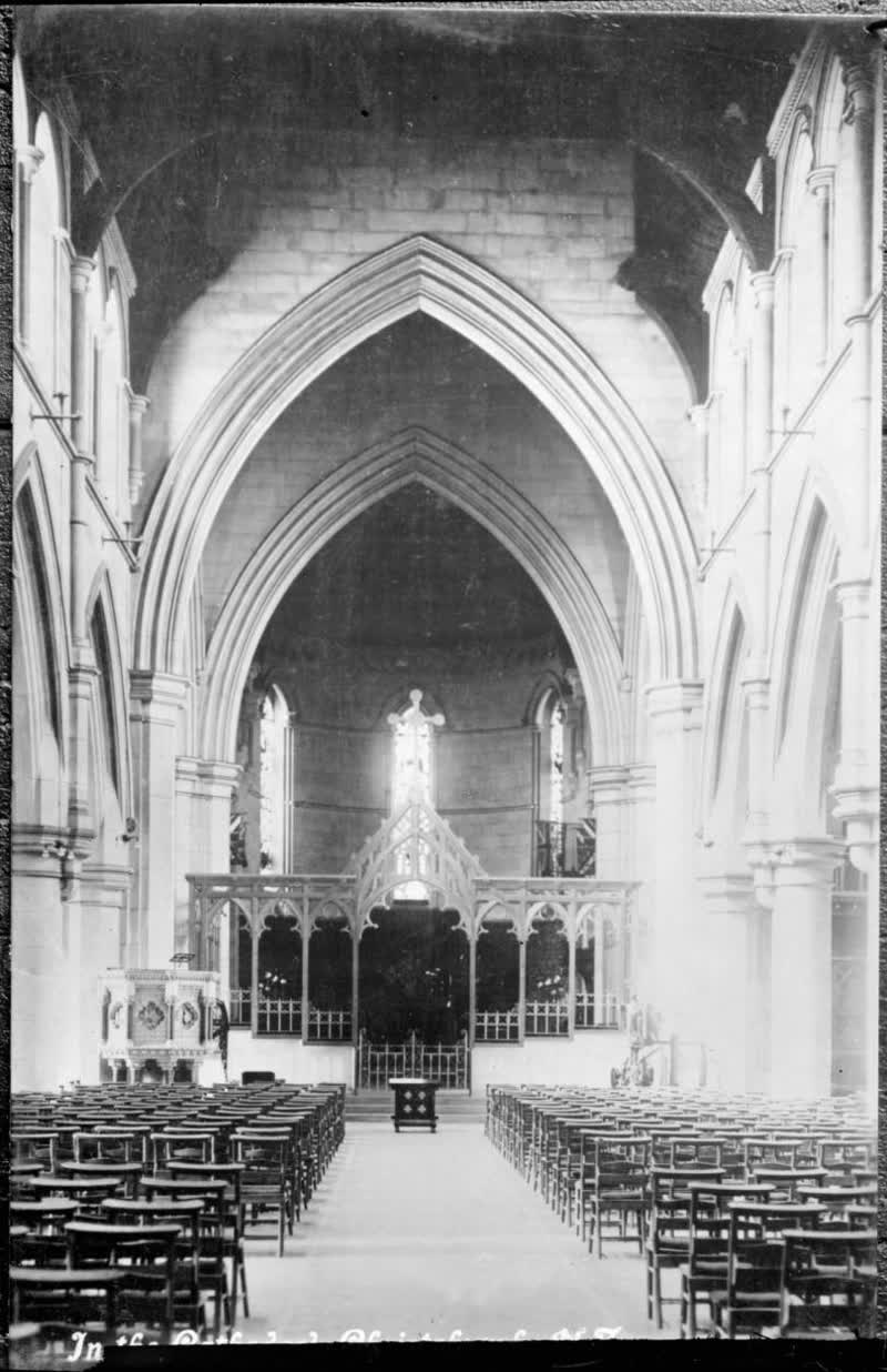 Christchurch Cathedral, 1900