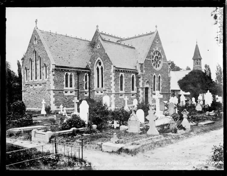 Holy Trinity Church, Avonside, Christchurch, 1890