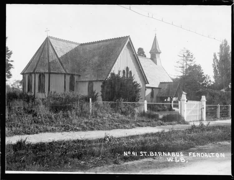 St Barnabas' Church, Fendalton, Christchurch, 1910