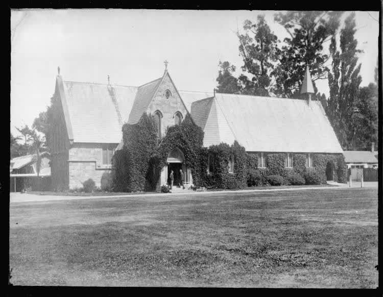 Christ's College Chapel, Christchurch, 1920
